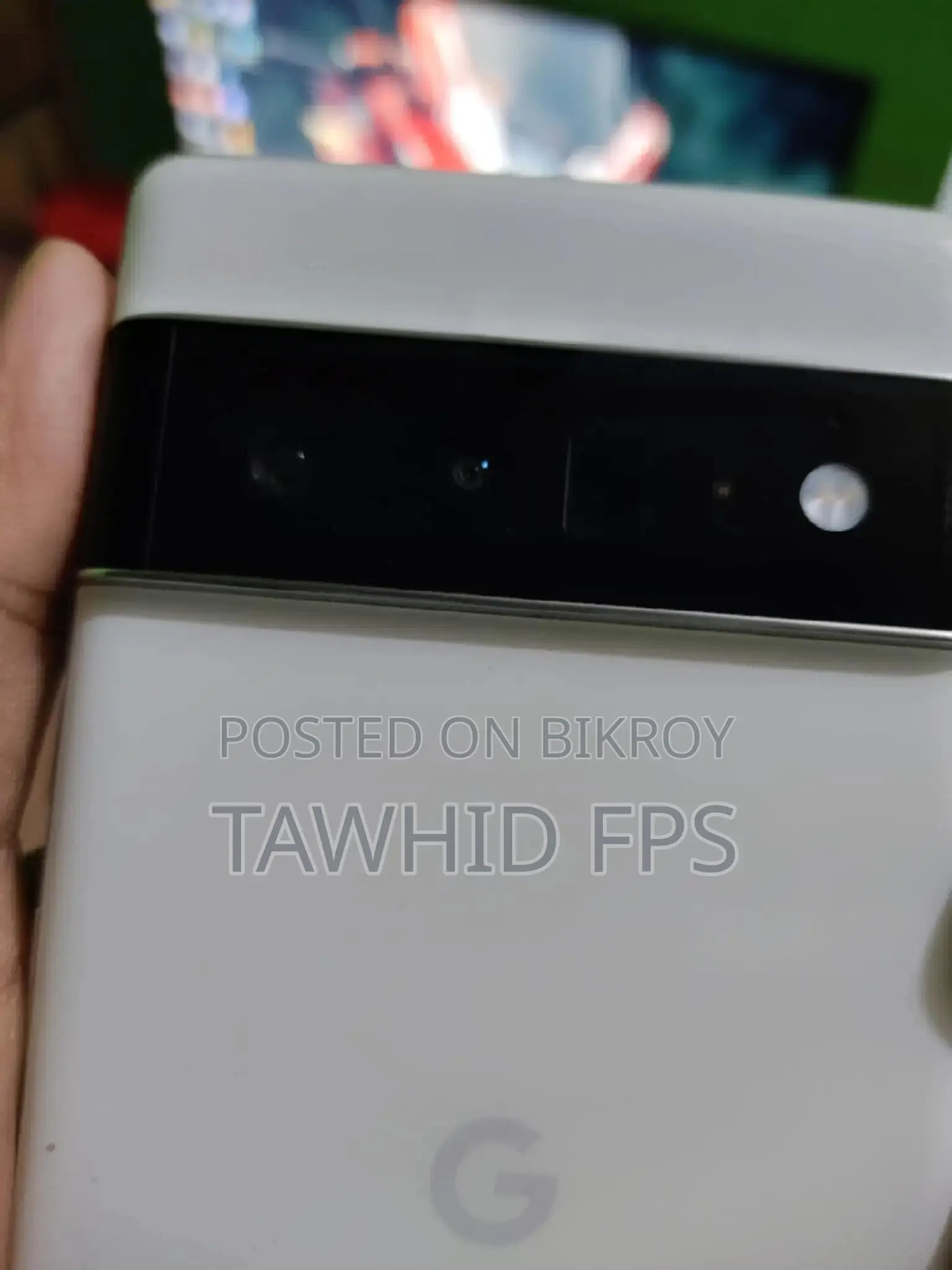 গুগল পিক্সেল ৬ প্রো ১২৮ জিবি হোয়াইট