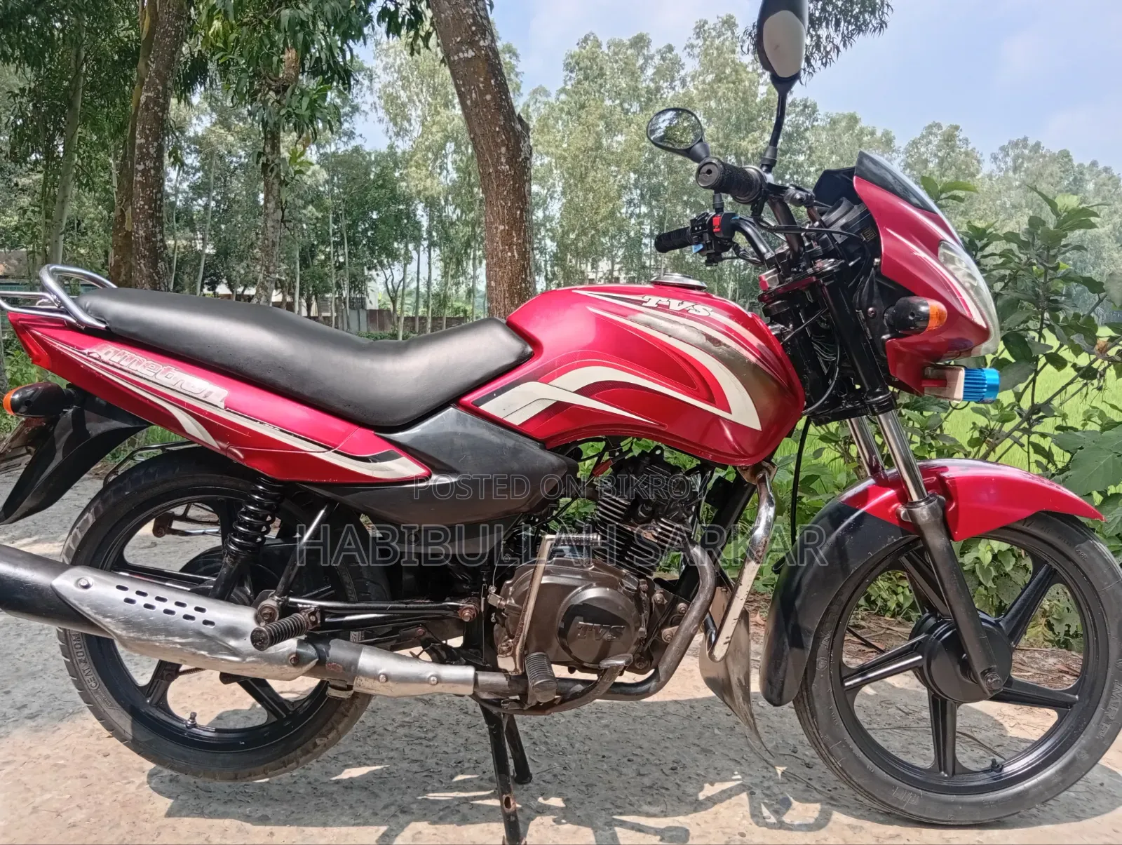 TVS Metro 2018 Red