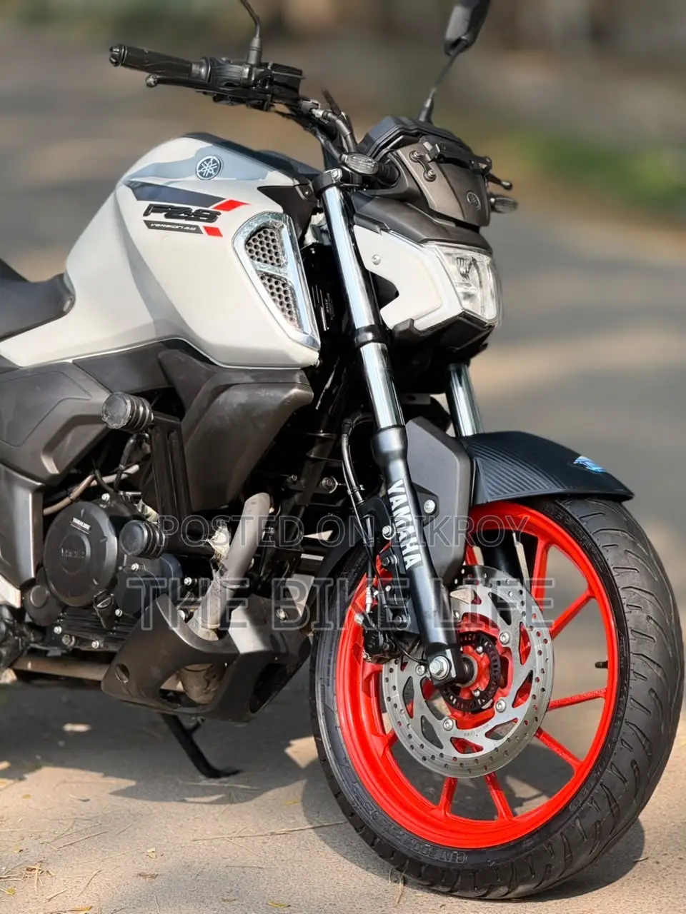 Yamaha FZS V4 2026 White