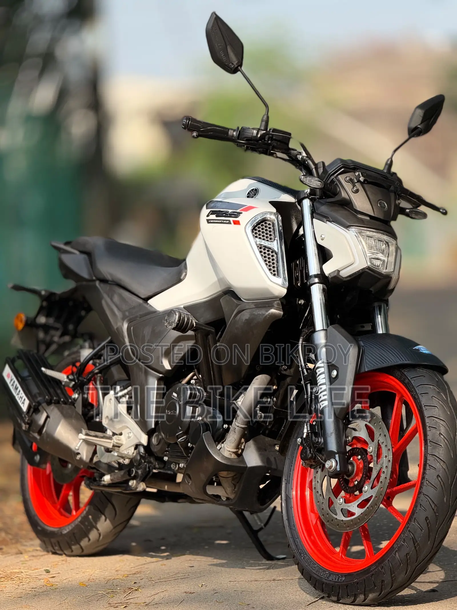 Yamaha FZS V4 2026 White
