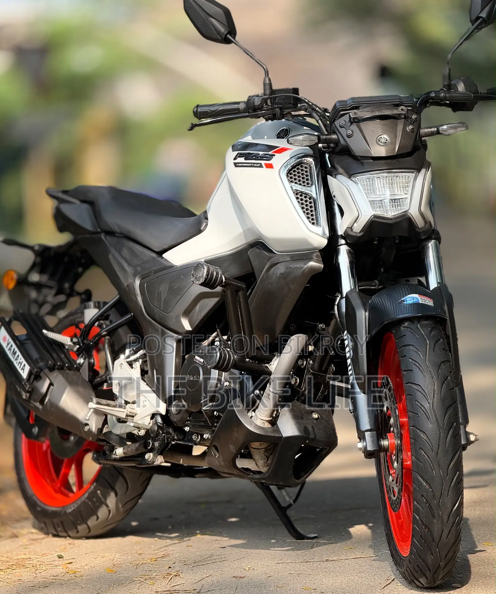 Yamaha FZS V4 2026 White