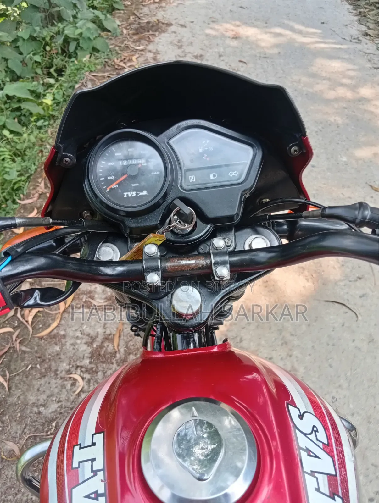 TVS Metro 2018 Red