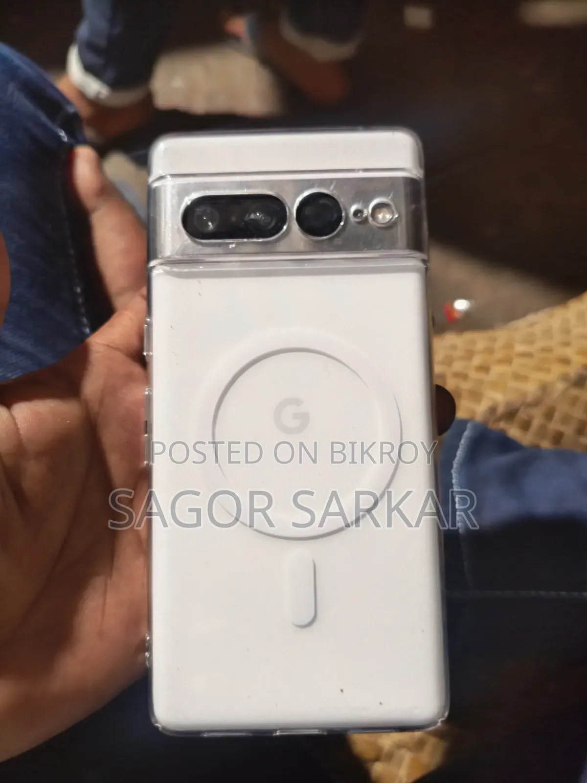 গুগল পিক্সেল ৭ প্রো ২৫৬ জিবি সাদা