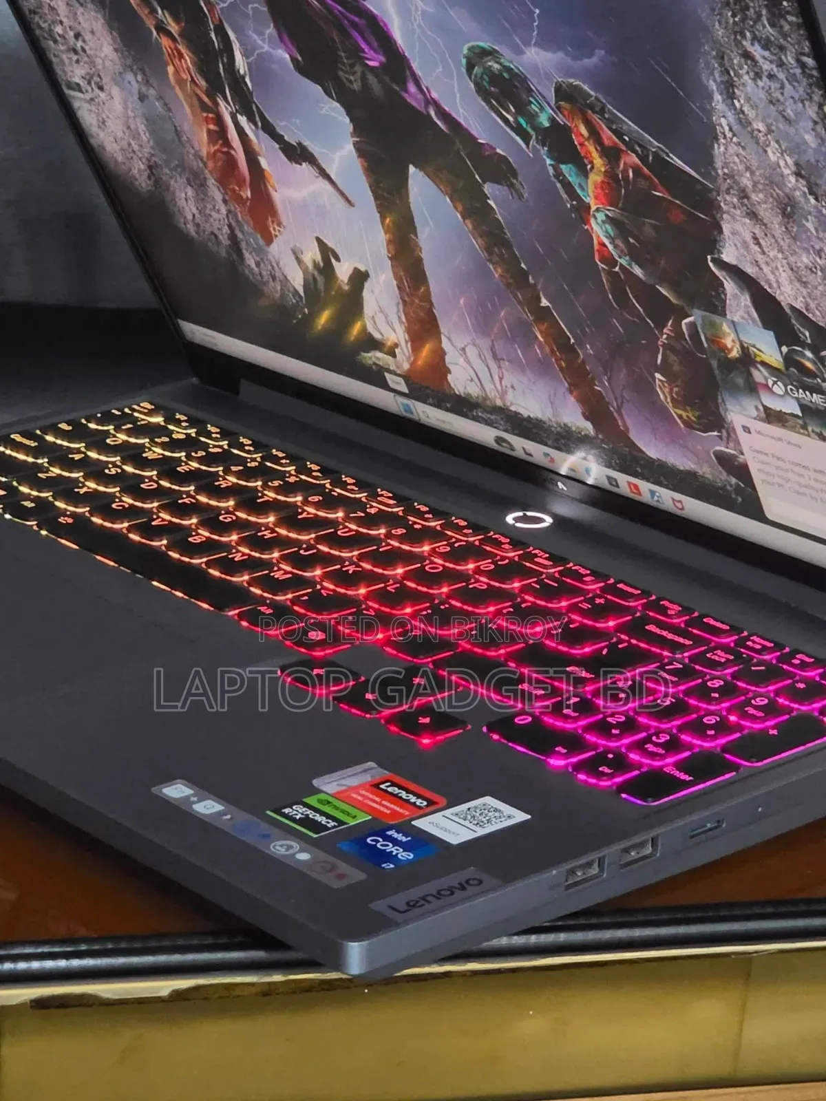 ল্যাপটপ Lenovo Legion Slim 5 16GB Intel Core i7 SSD 1T