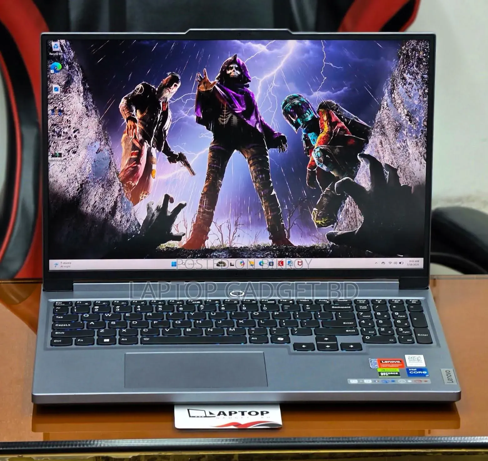 ল্যাপটপ Lenovo Legion Slim 5 16GB Intel Core i7 SSD 1T
