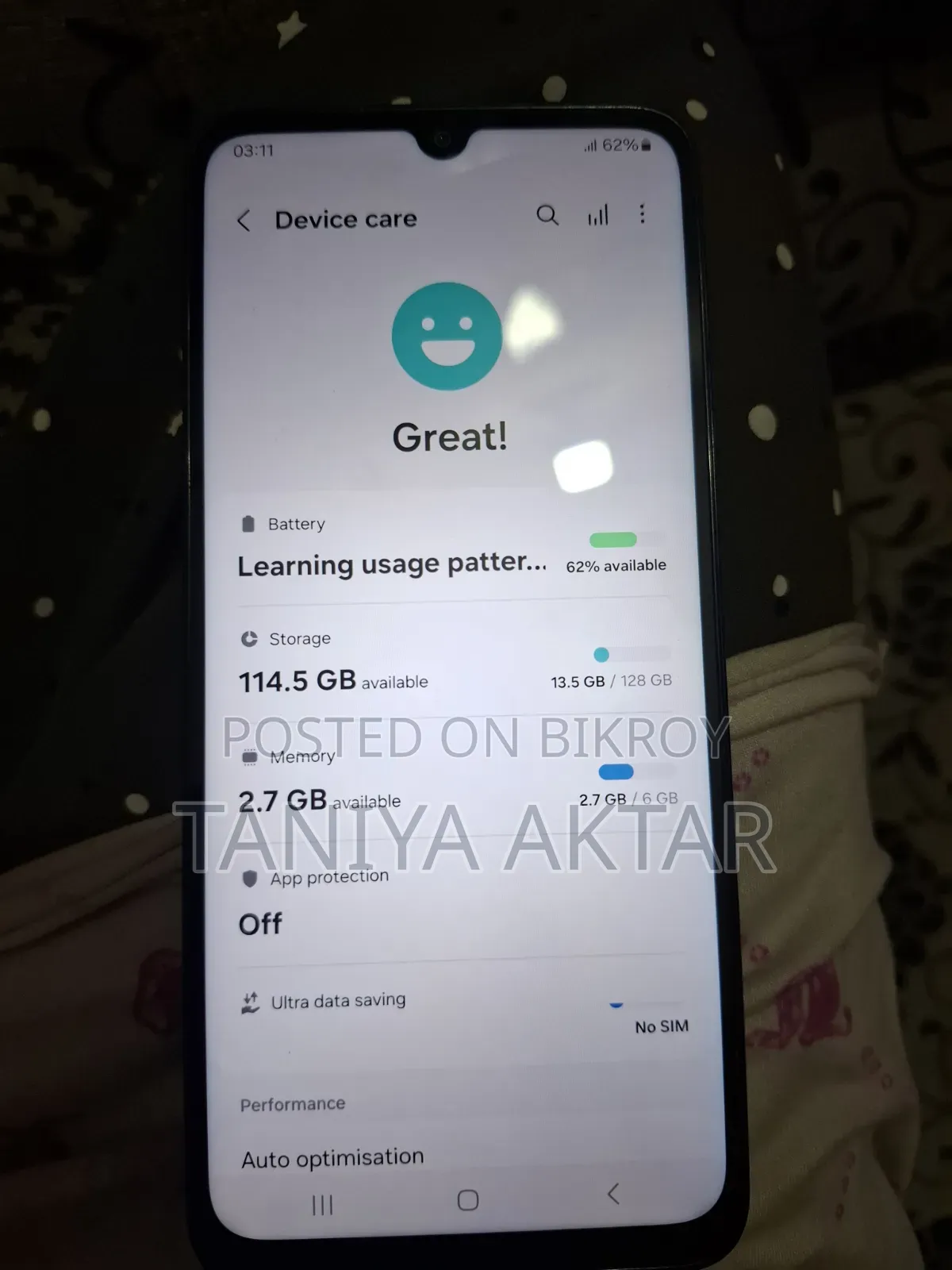 স্যামসাং গ্যালাক্সি এম১৪ ১২৮ জিবি ব্ল্যাক