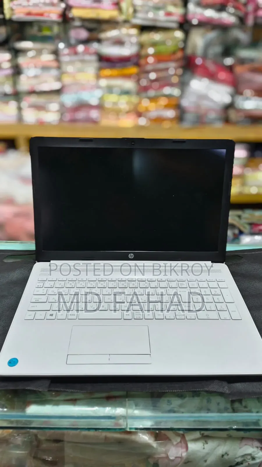 ল্যাপটপ এইচপি ১৫-এফডি০২৯০এনএস ৮জিবি এএমডি এইচডিডি ১টি