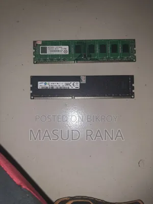২টি Desktop RAM বিক্রি হবে – Samsung 4GB + Transcend 4GB DDR3