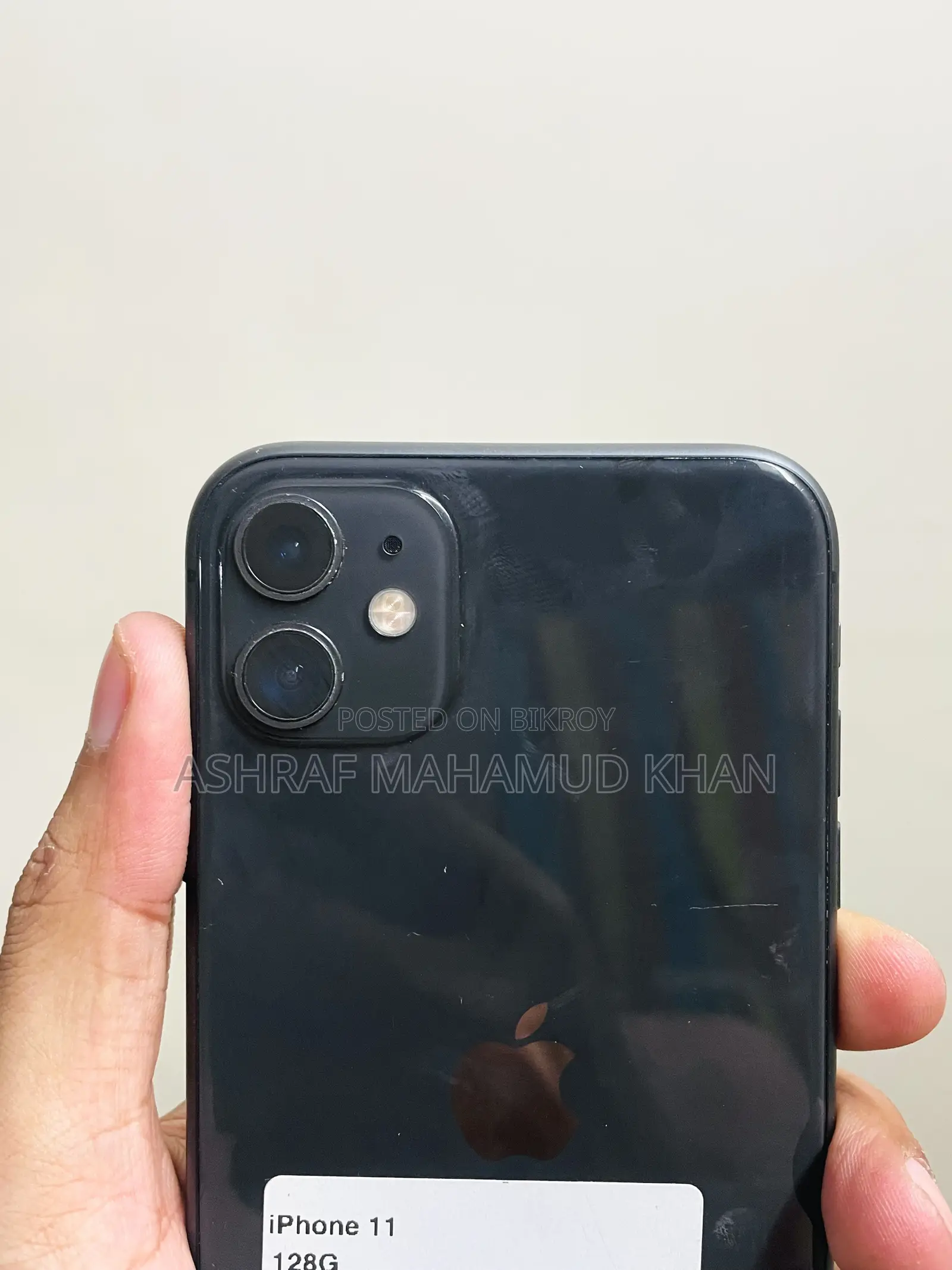 অ্যাপল আইফোন ১১ ১২৮ জিবি কালো