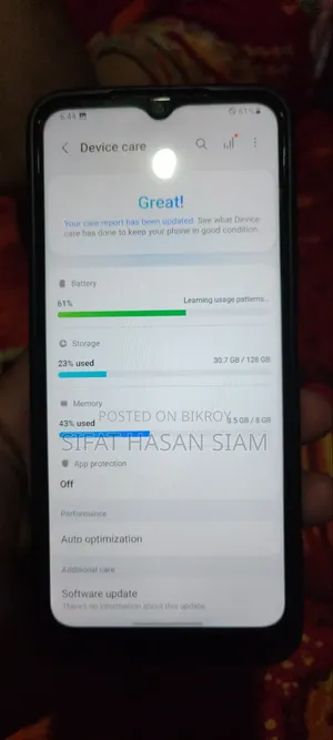 স্যামসাং গ্যালাক্সি এ২২ ৫জি ১২৮ জিবি কালো