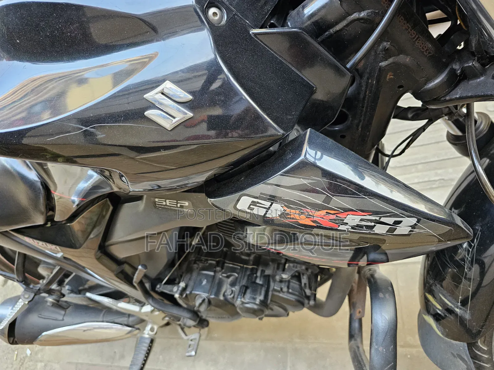 Suzuki Gixxer 2017 Black