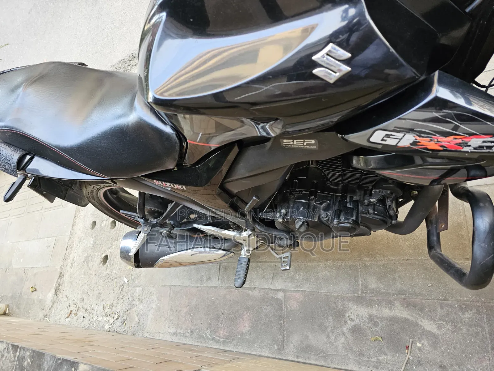 Suzuki Gixxer 2017 Black
