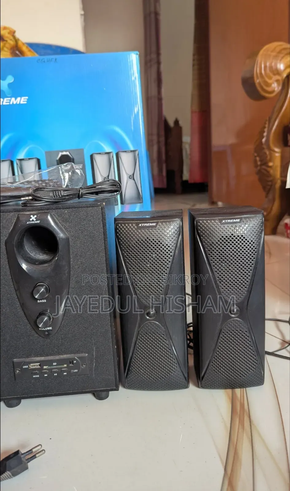 সাউন্ড বক্স বিক্রি করা হবে