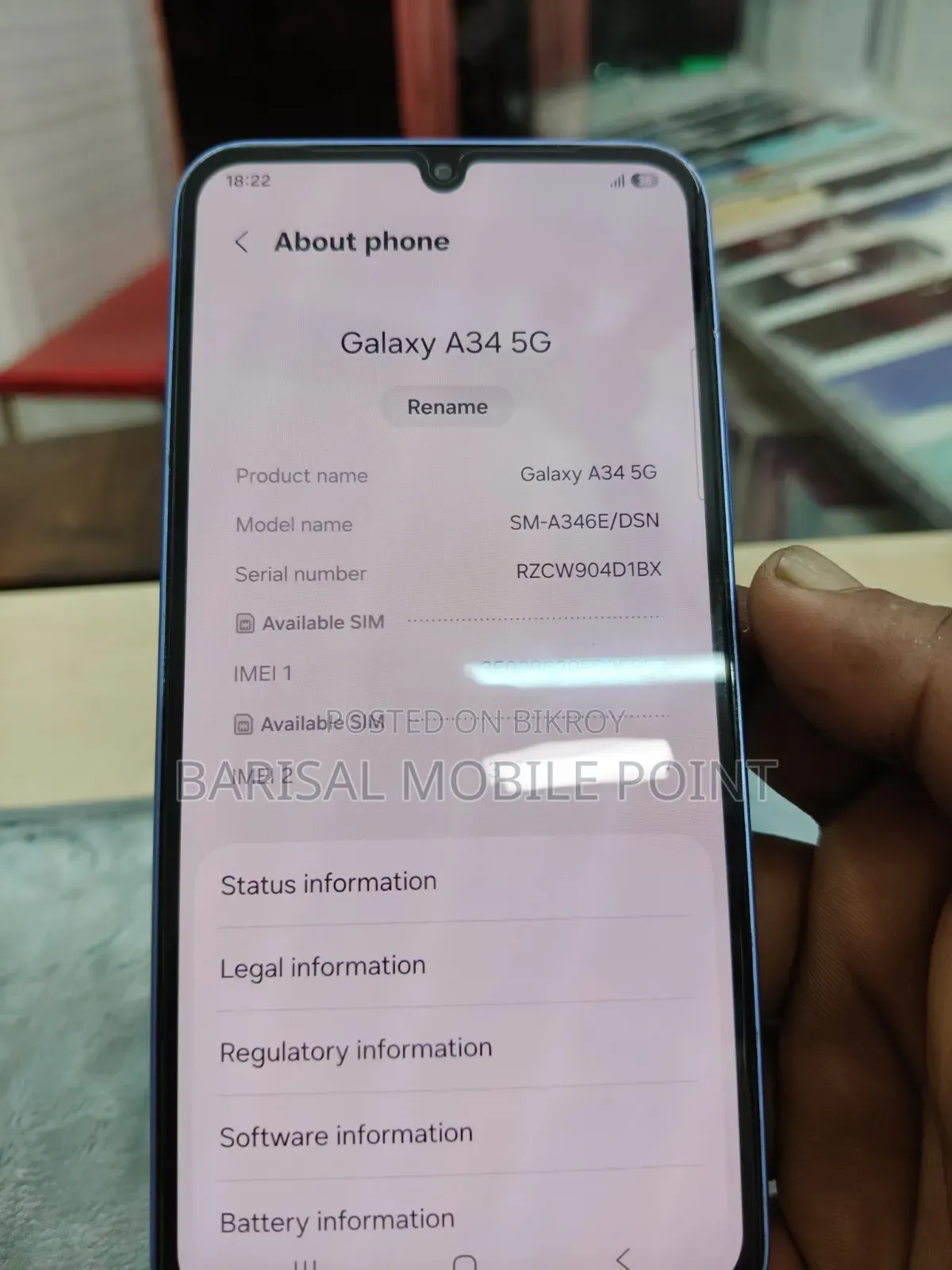 Samsung Galaxy A34 5G 128 GB Purple