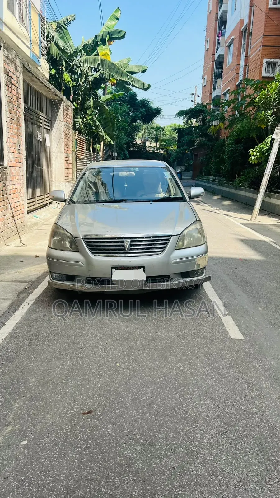 টয়োটা প্রমিও ১.৫ ফ্রন্ট হুইল ড্রাইভ ২০০৩ সিলভার