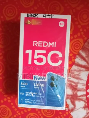 New Realme C15 64 GB Black