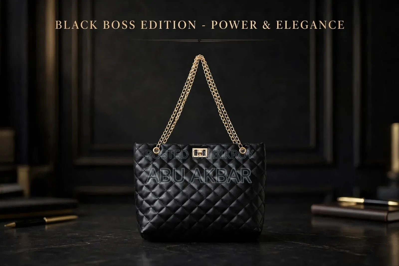 Premium Imported Quilted Bag for Women