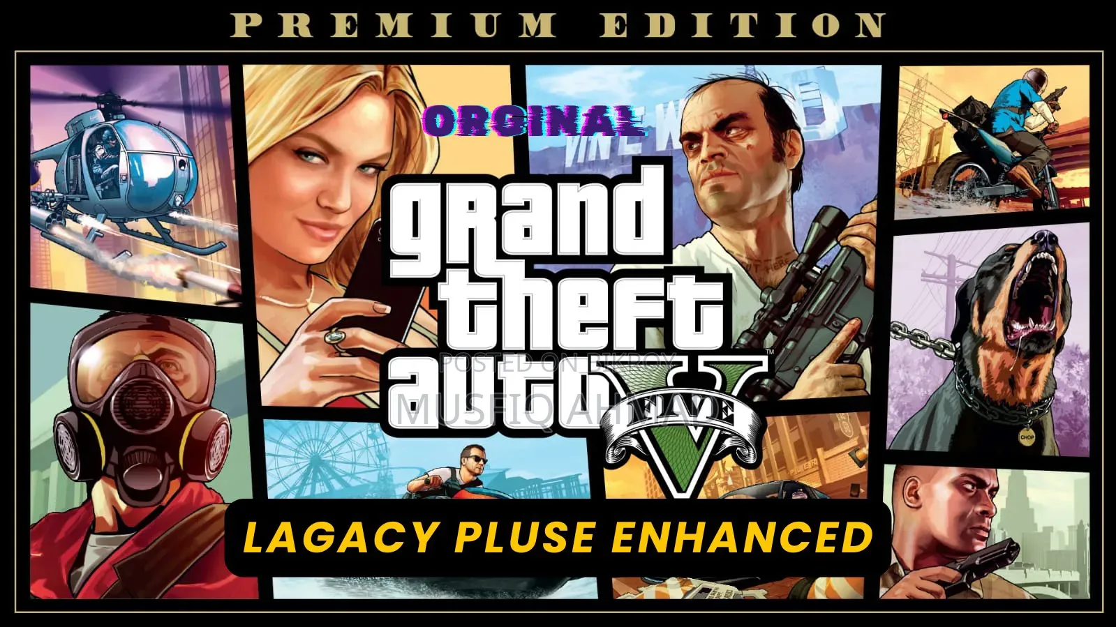 GTA v (Online Premium Edition) - Rockstar Account