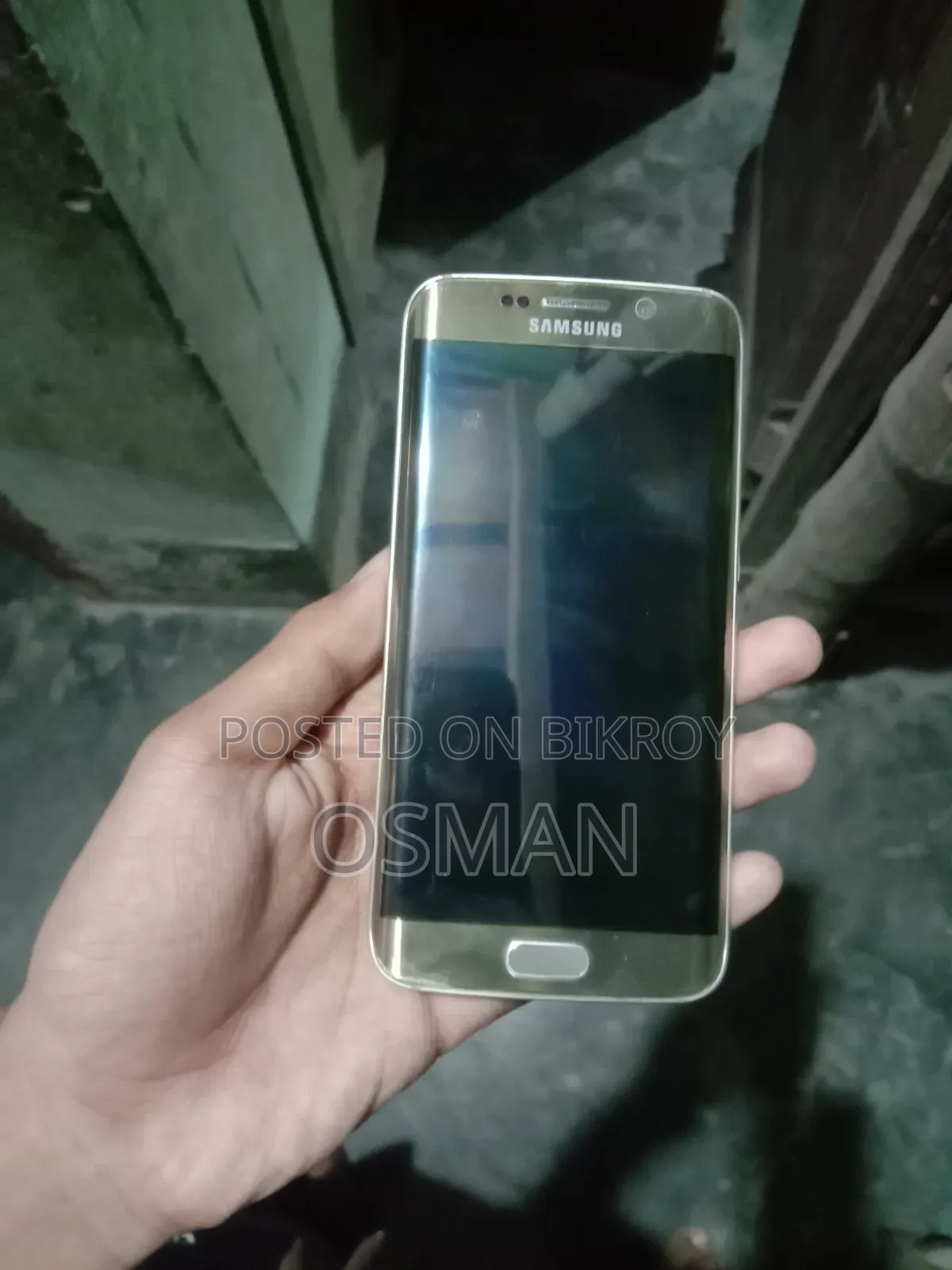 স্যামসাং গ্যালাক্সি এস৬ এজ ৩২ জিবি গোল্ড