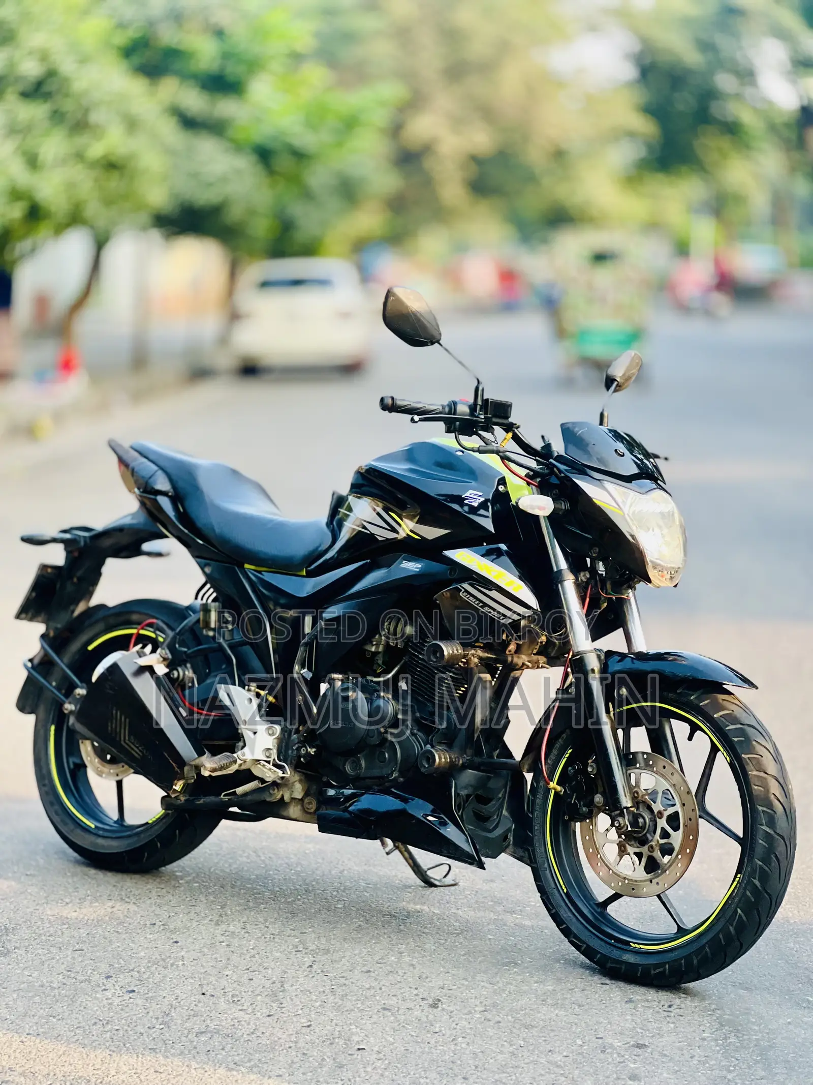 সুজুকি জিক্সার ২০১৮ কালো