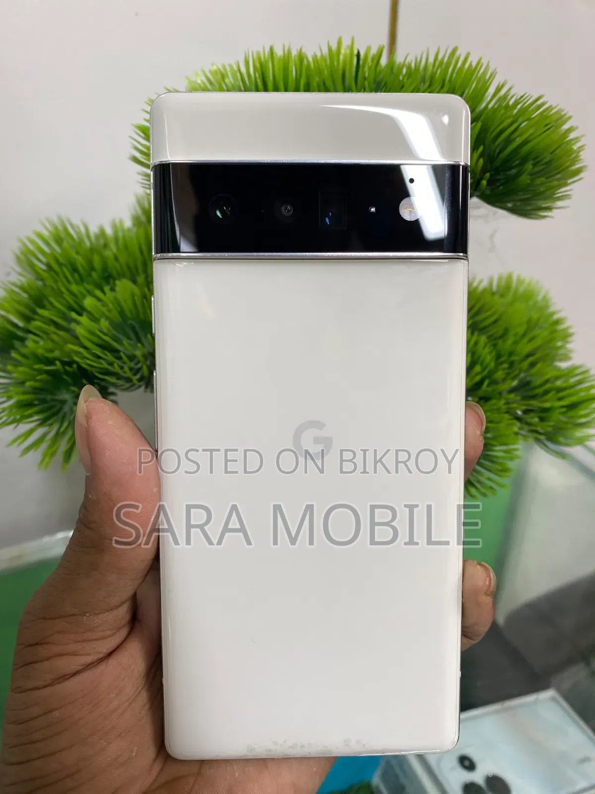 গুগল পিক্সেল ৬ প্রো ১২৮ জিবি সিলভার