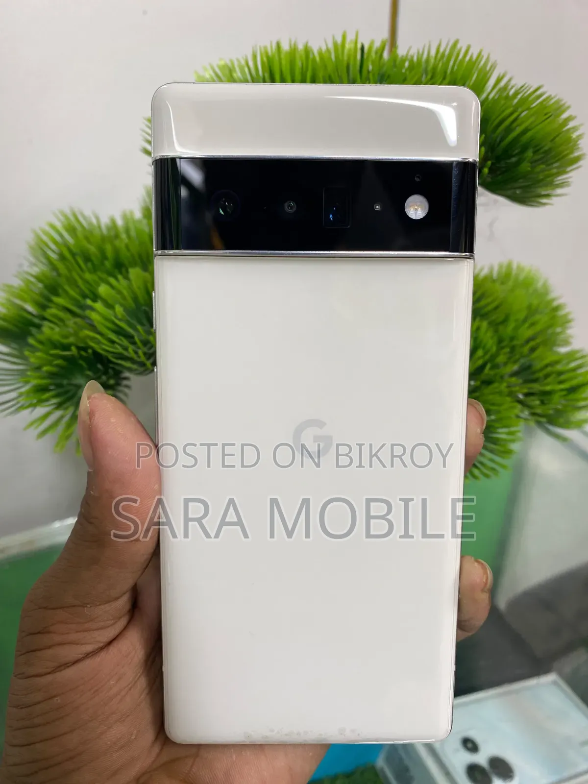 গুগল পিক্সেল ৬ প্রো ১২৮ জিবি সিলভার