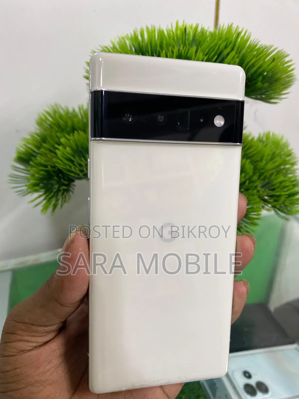 গুগল পিক্সেল ৬ প্রো ১২৮ জিবি সিলভার