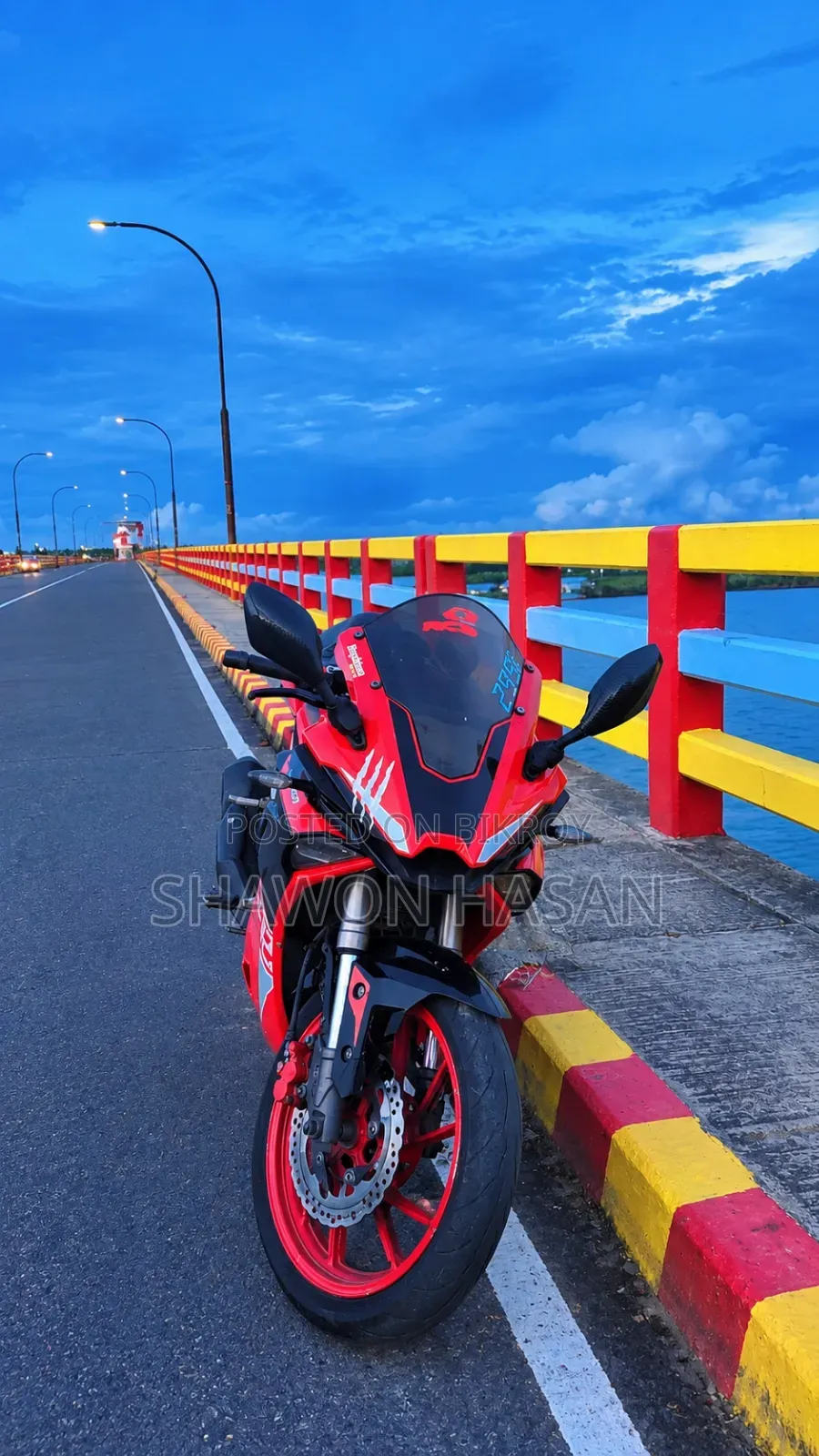 জিপিএক্স ডেমন ১৫০জিআর এফআই ২০২১ লাল