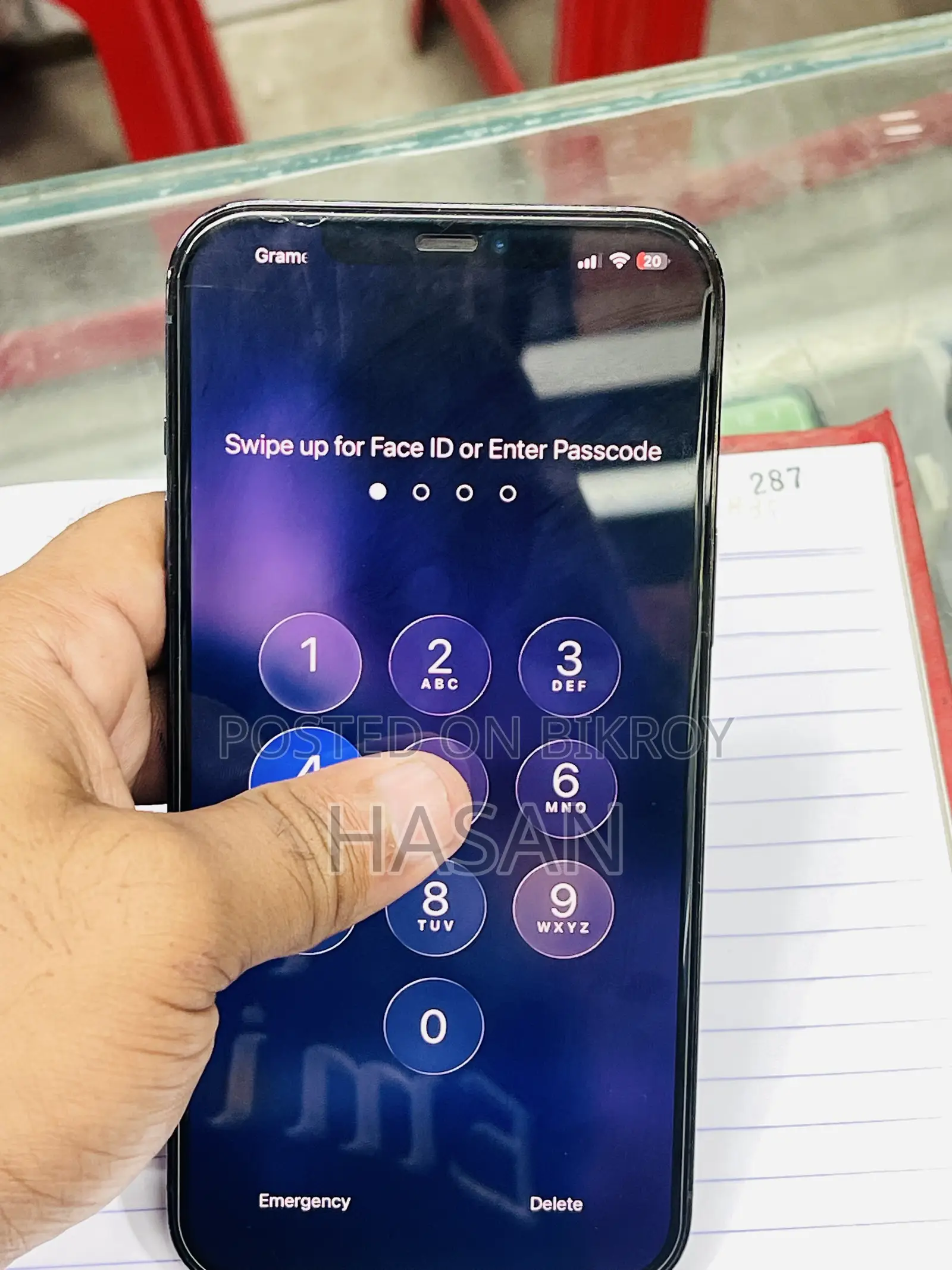 অ্যাপল আইফোন ১২ প্রো ম্যাক্স ১২৮ জিবি নীল
