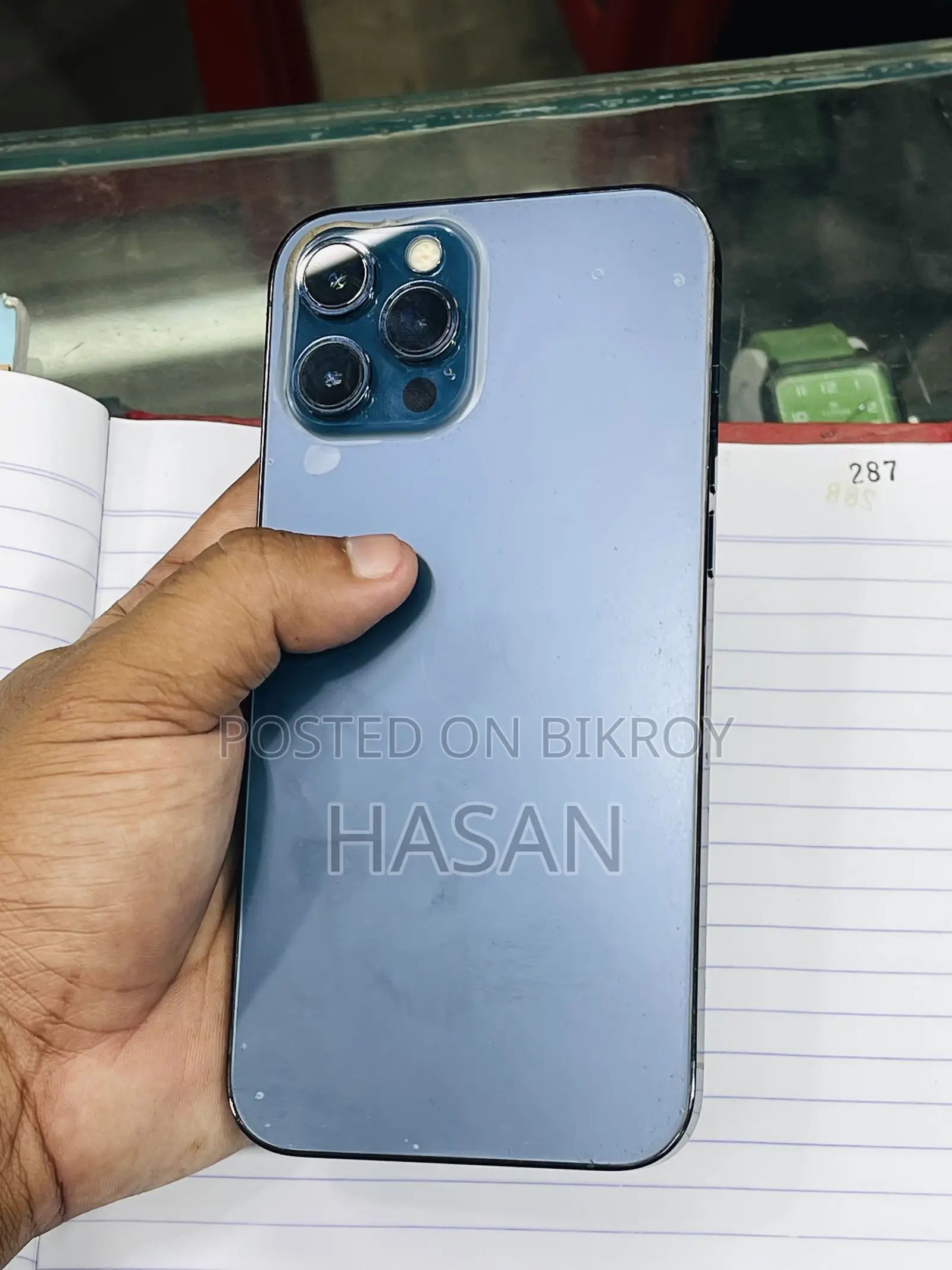 অ্যাপল আইফোন ১২ প্রো ম্যাক্স ১২৮ জিবি নীল