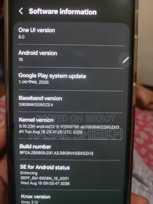 Samsung Galaxy S22 Ultra 512 GB Bronze