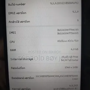 Huawei 64 GB Black
