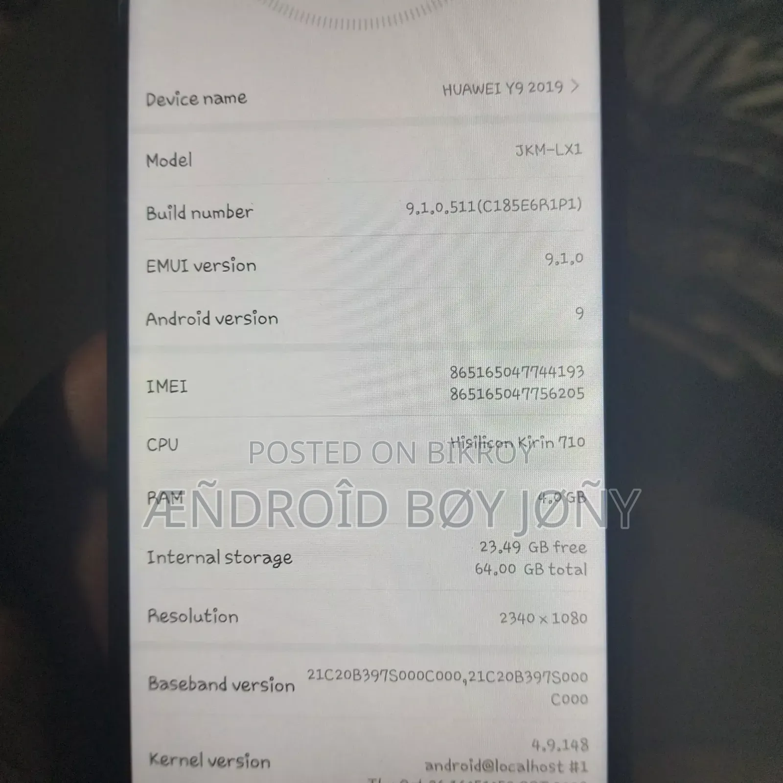 Huawei 64 GB Black