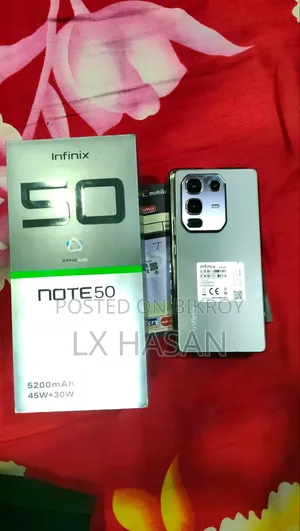 ইনফিনিক্স নোট ৫০ ৪জি ২৫৬ জিবি