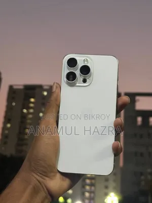 অ্যাপল আইফোন ১৫ প্রো ম্যাক্স ২৫৬ জিবি সাদা