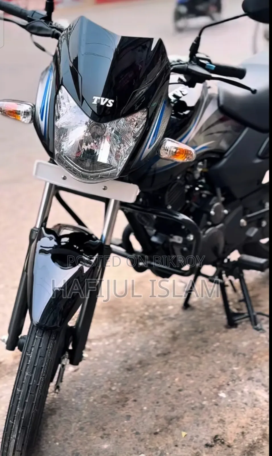 টিভিএস মেট্রো ২০২৪ নীল