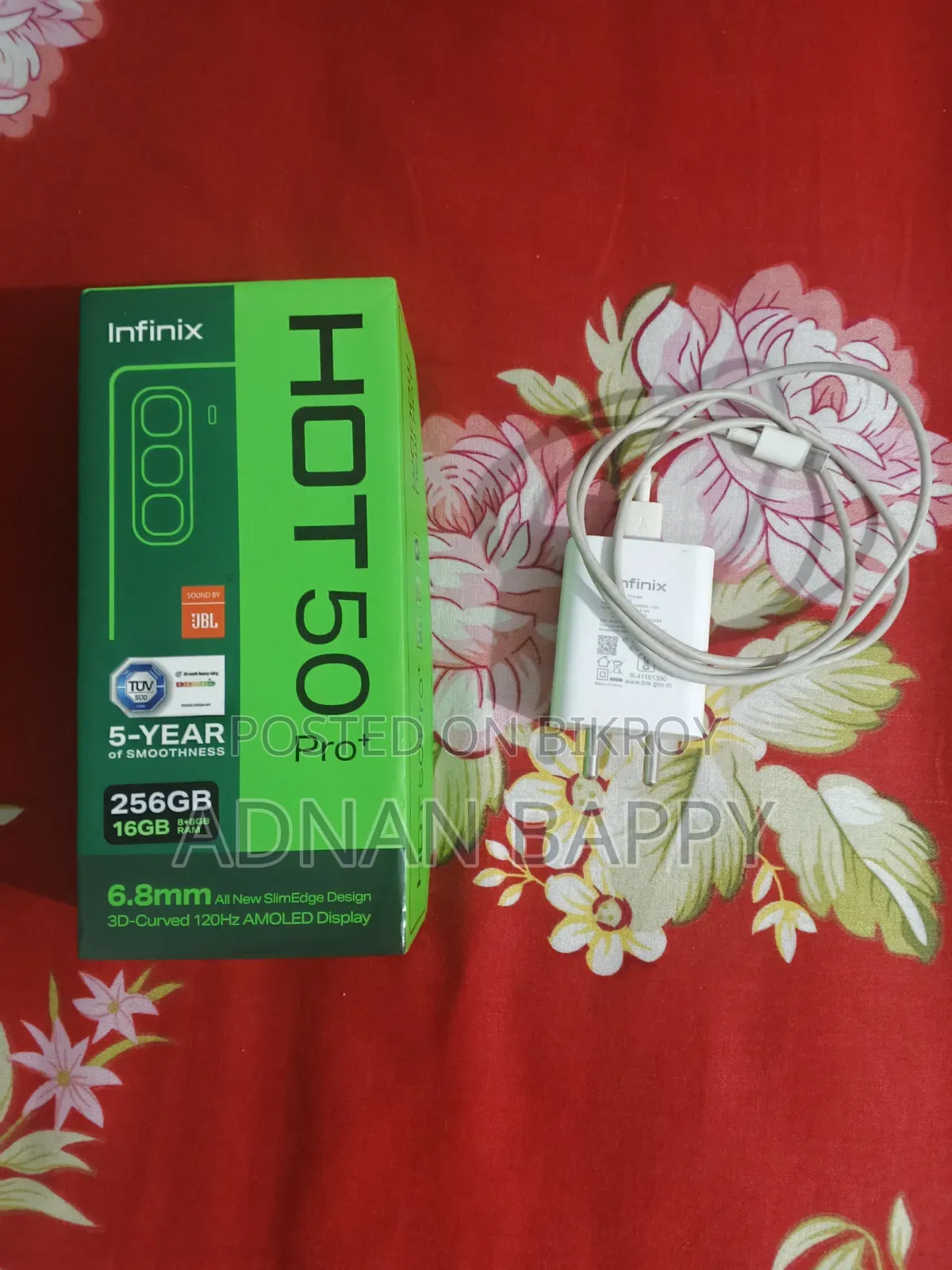 Infinix Hot 50 Pro+ 4G 256 GB Black