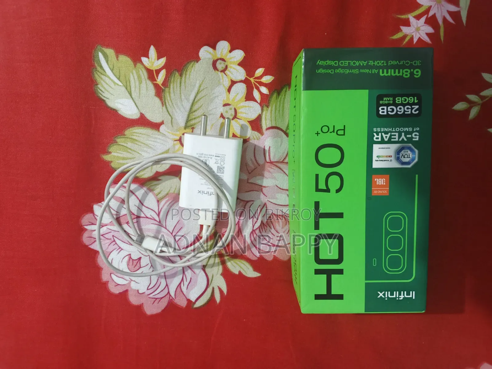 Infinix Hot 50 Pro+ 4G 256 GB Black