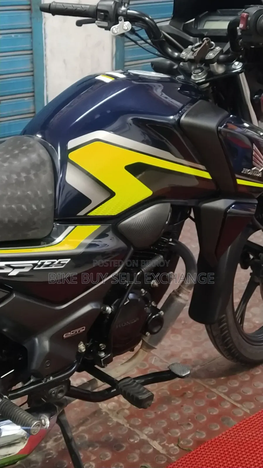 হোন্ডা এসপি ১২৫ ২০২৫ নীল