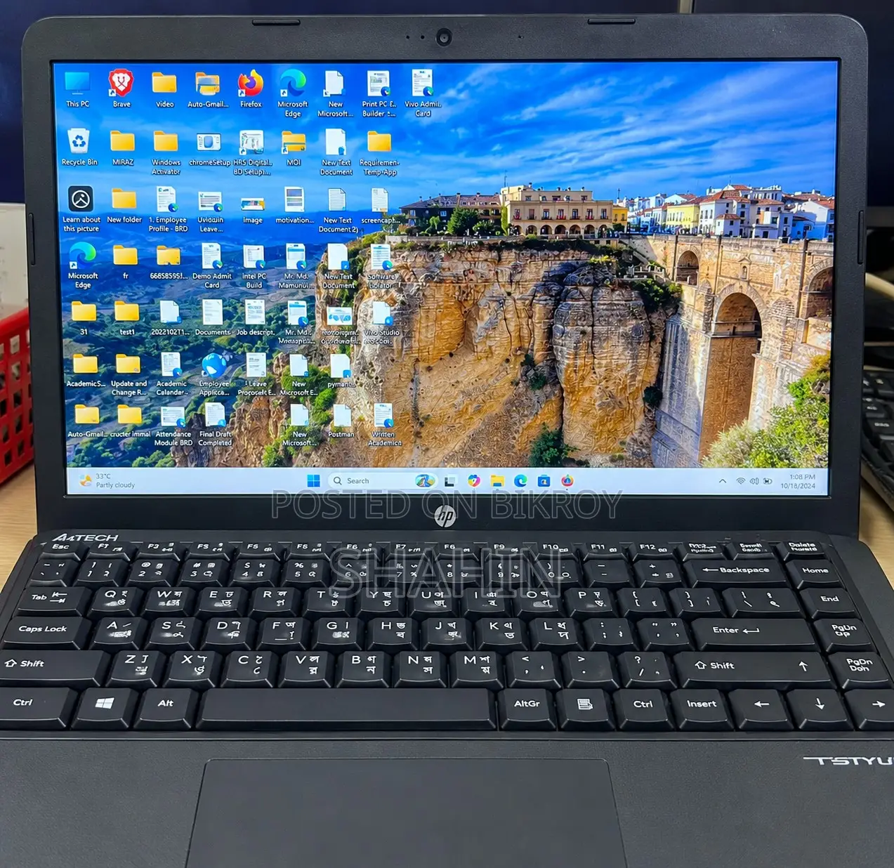 Laptop HP 240 G7 8GB Intel Core i3 SSD 256GB