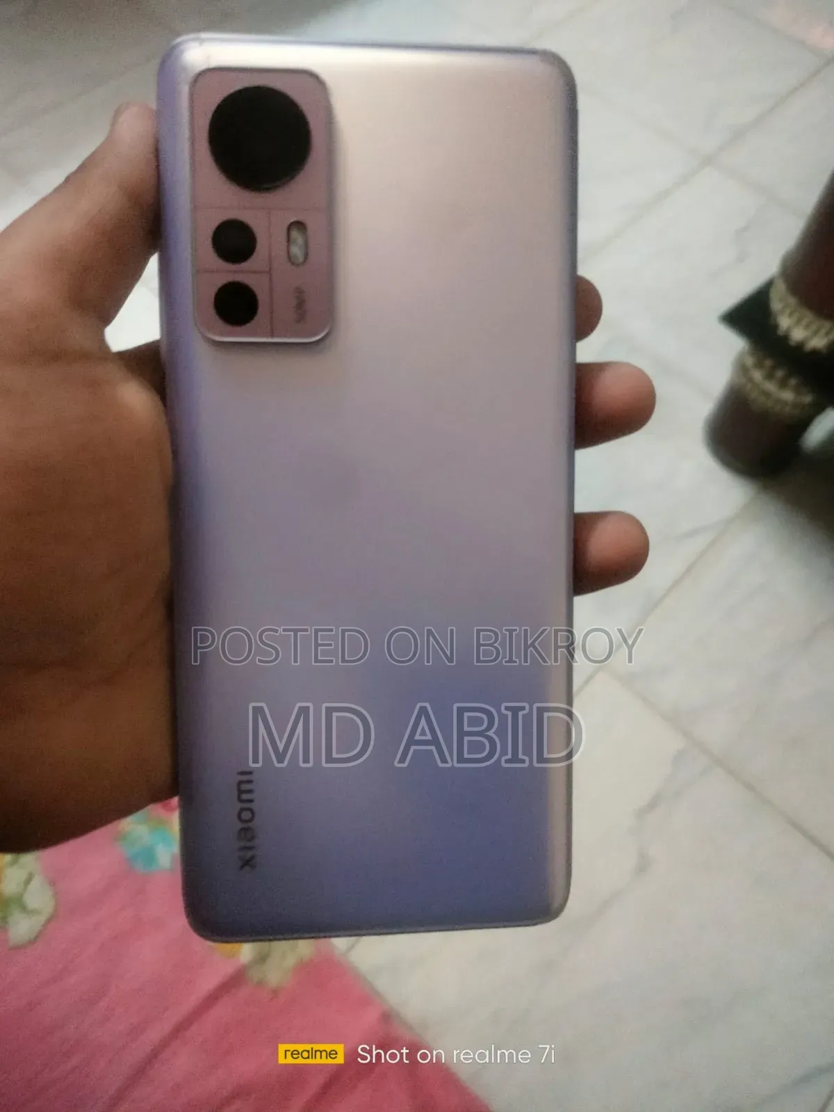 শাওমি ১২এক্স ২৫৬ জিবি পার্পল
