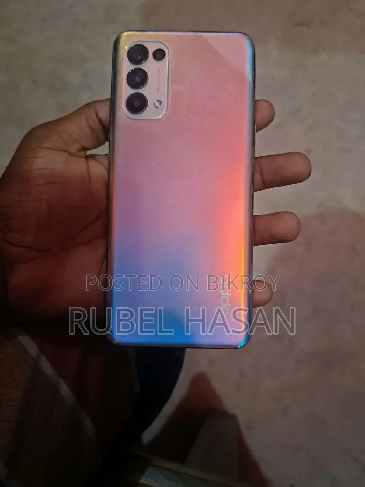 অপ্পো রেনো ৫ ১২৮ জিবি রোজ গোল্ড