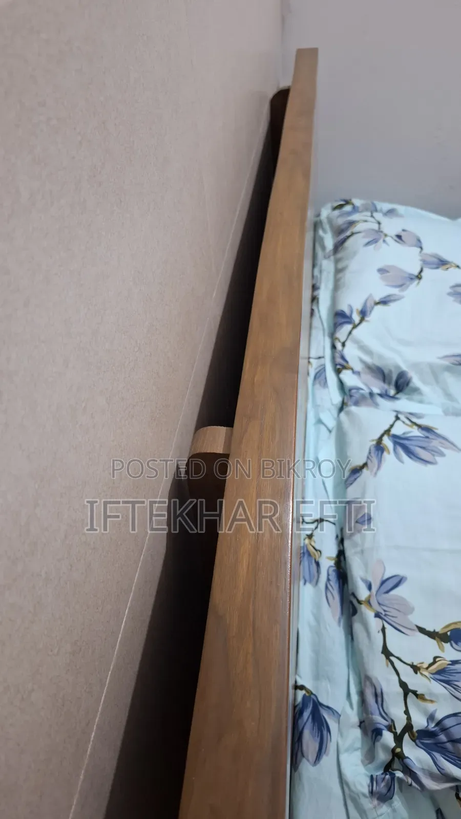 5 Feet by 7 Feet Original Teak Wood Bed