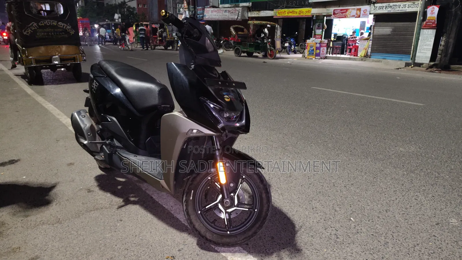 Hero Xoom 110 Xtec 2025 Black