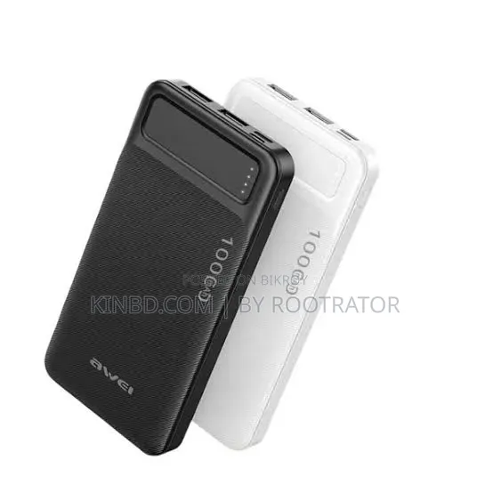 Awei P5K - 10000 mAh Powerful Power Bank and Fast Charging Backup