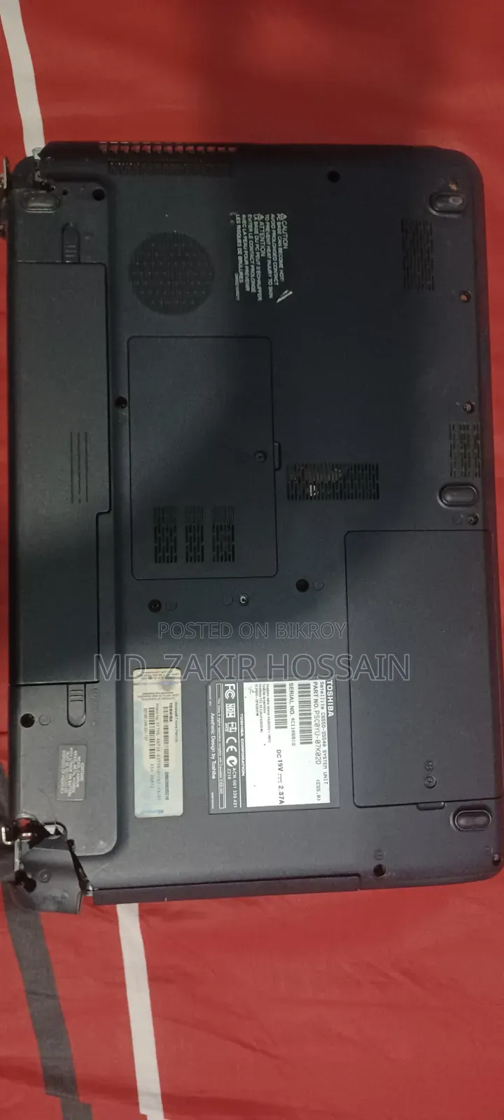 Laptop Toshiba Satellite C655D 6GB AMD SSD 128GB
