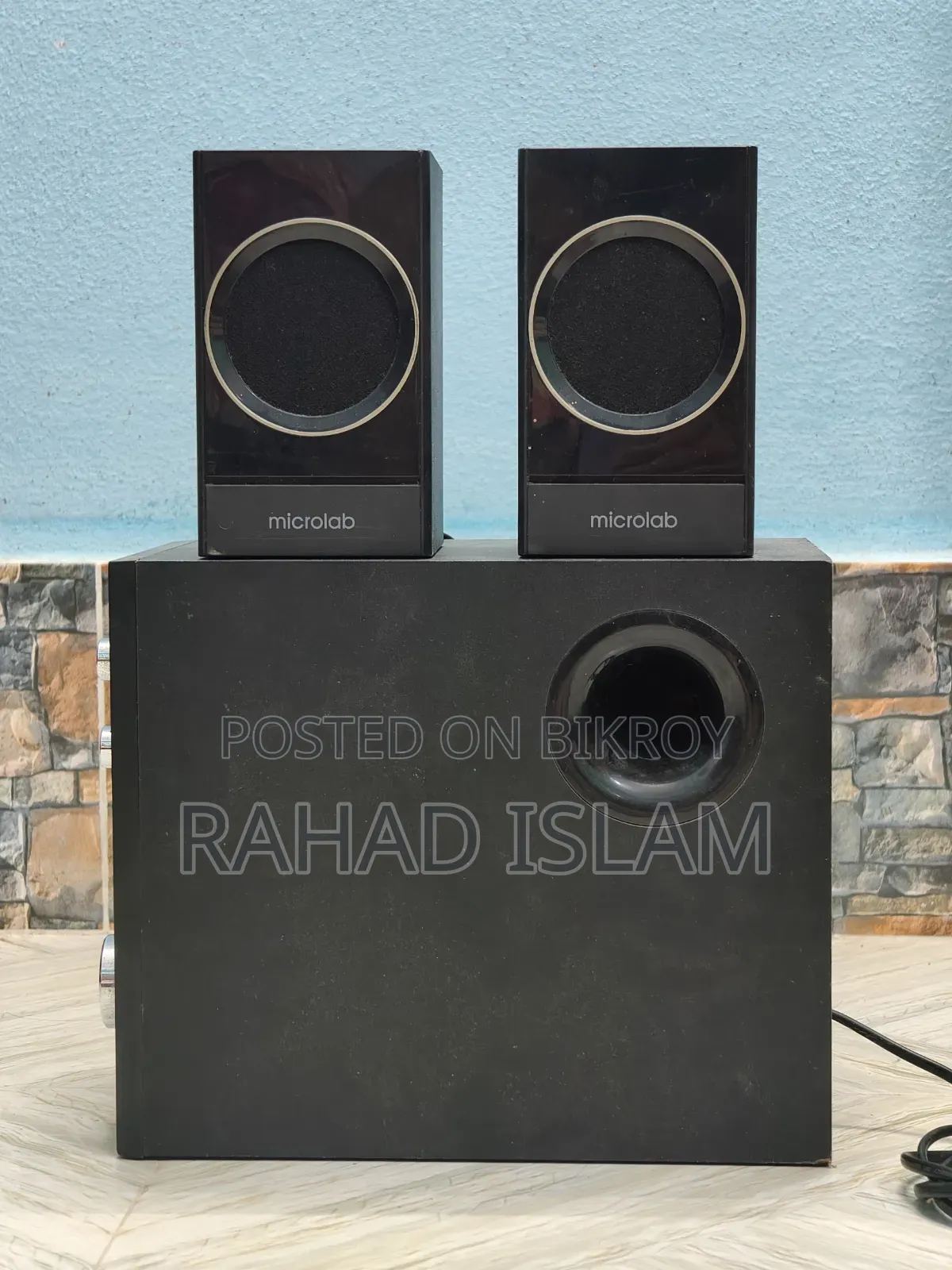Microlab M-223 2.1 Subwoofer Speaker