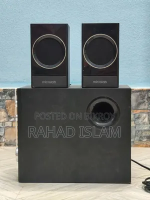 Microlab M-223 2.1 Subwoofer Speaker