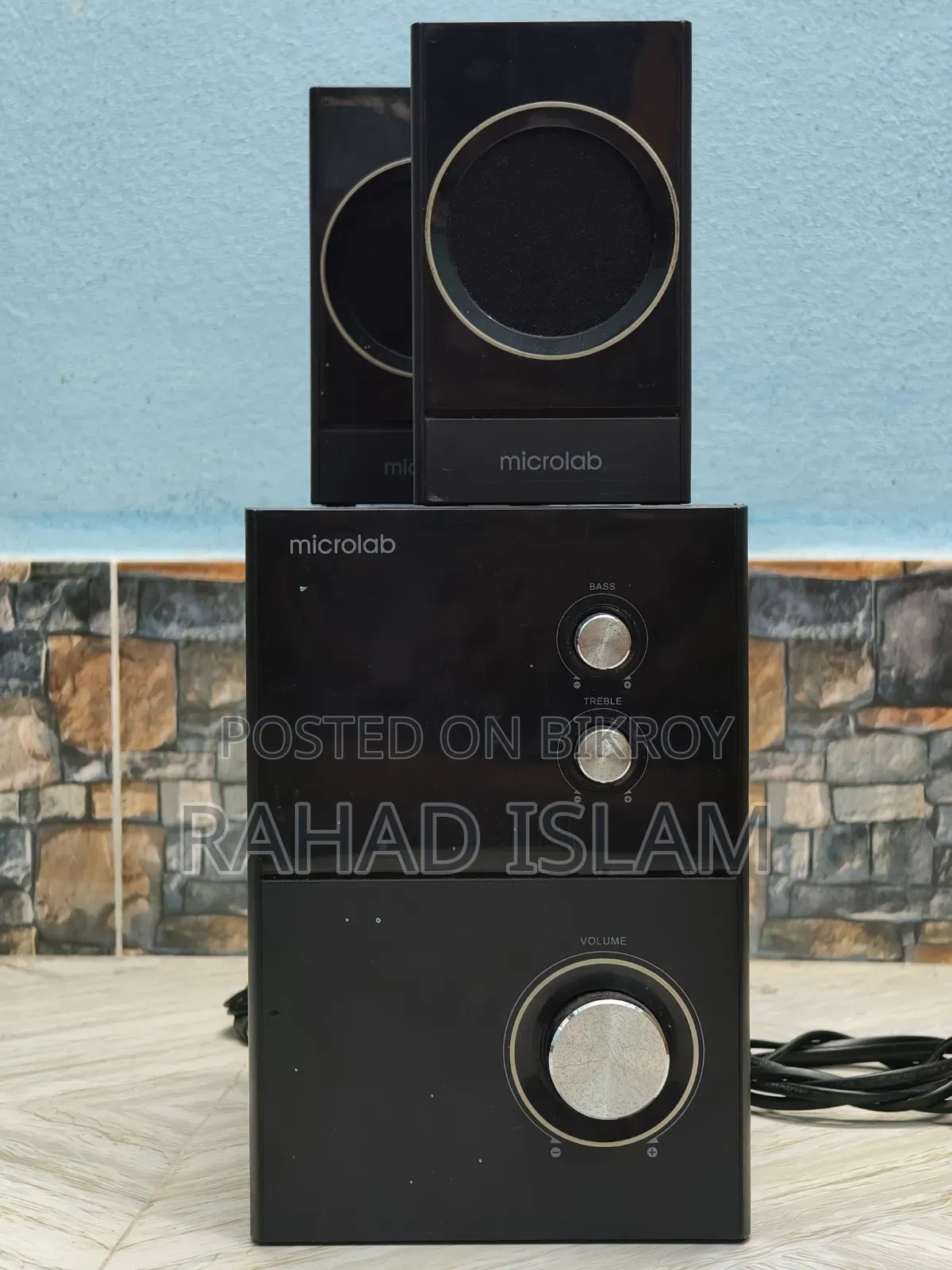 Microlab M-223 2.1 Subwoofer Speaker