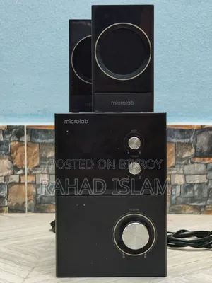 Microlab M-223 2.1 Subwoofer Speaker